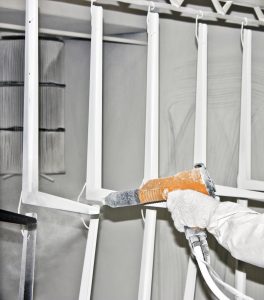 Using Acetone as a Inexpensive Solvent to Clean Powder Coating and for Surface Preparation