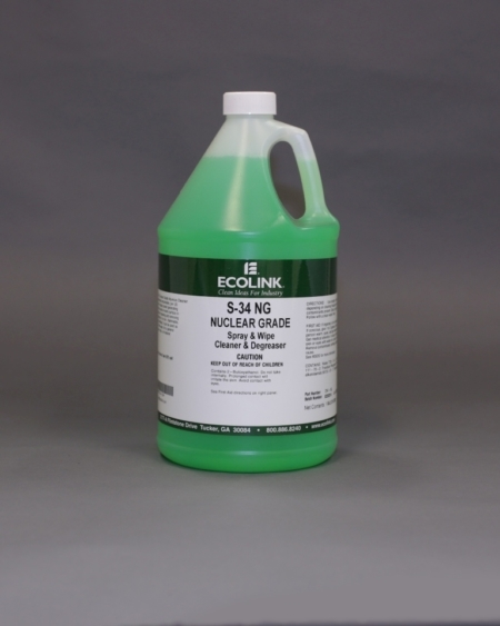 S-34 NG Nuclear Grade Cleaner - 4 x 1 Gallon Case