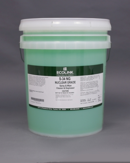 S-34 NG Nuclear Grade Cleaner - 5 Gallon Pail