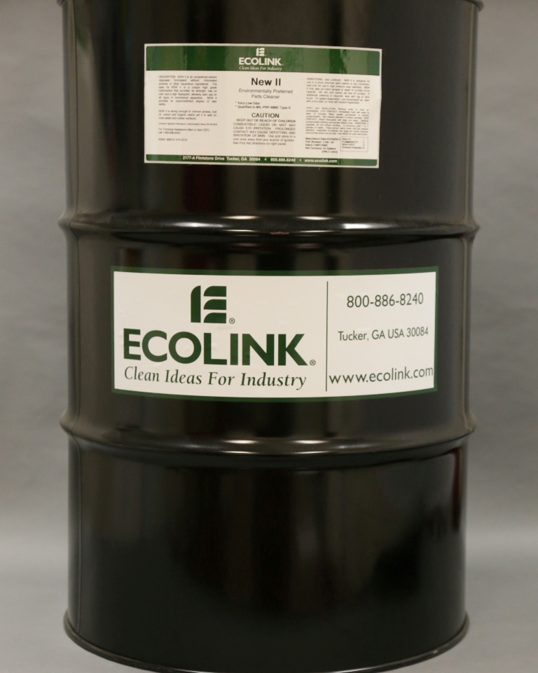 NEW II - 55 Gallon Drum - Environmentally Preferred Parts Cleaner