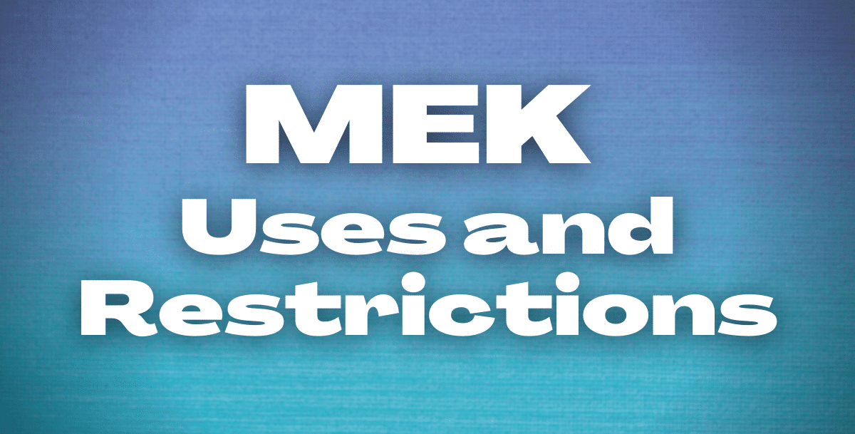 Has MEK Been Banned?